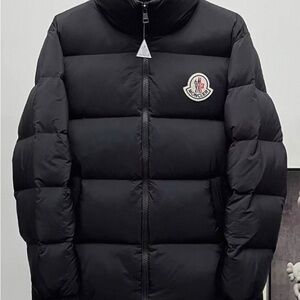 Moncler Classic Black Puffer Coat